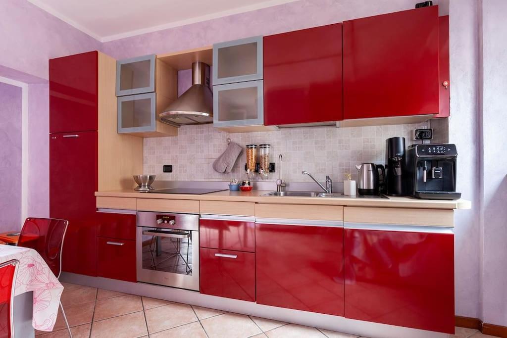 Apartamento Alex Haus Somma Lombardo Exterior foto