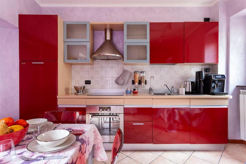 Apartamento Alex Haus Somma Lombardo Exterior foto